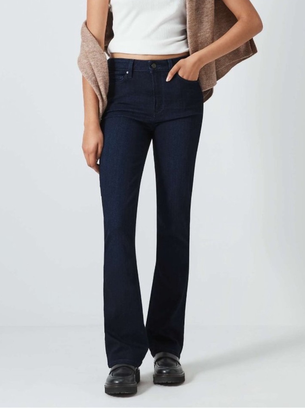 Paige Manhattan Bootcut Jeans Dream Catcher Dark Wash